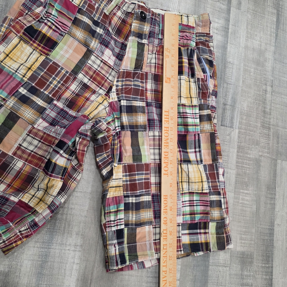 Y2k American Eagle Patchwork Shorts EUC Size 30 C… - image 7